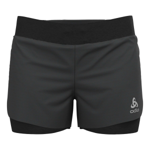 Odlo Short 2in1 Zeroweight 3 Inch Femme Anthracite