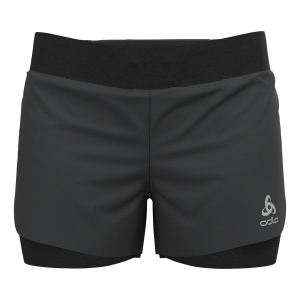 Odlo Short 2in1 Zeroweight 3 Inch Frau Anthrazit