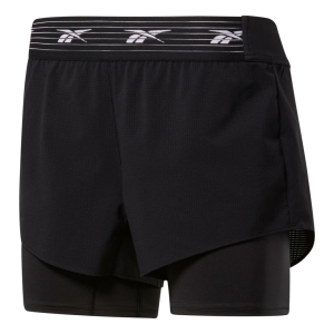 Reebok Training Series Epic Short 2In1 Vrouw Zwart