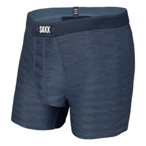 Saxx Hot Shot Boxer Brief Fly Mann Blau