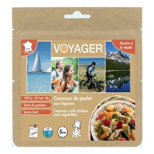 Voyager Couscous de Poulet aux Légumes 80G 