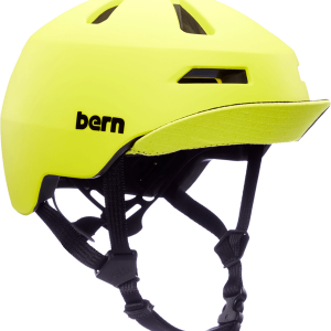 Bern Nino 2.0 Matte Lime enfant Jaune