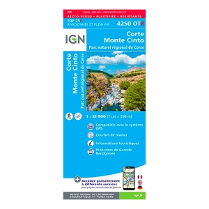 Cap Diffusion Top 25 - Corte/ Monte Cinto - Parc Naturel Régional de Corse (Résist Blue