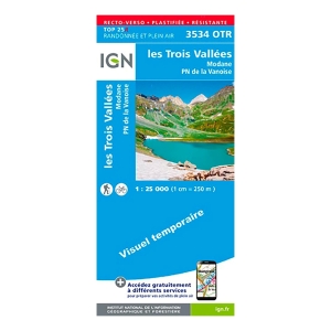 Cap Diffusion Top 25 - les Trois Vallées/Modane/PN de La Vanoise (Résistante) Blau