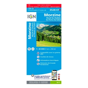 Cap Diffusion Top 25 - Morzine/Massif du Chablais (résistante) Blauw