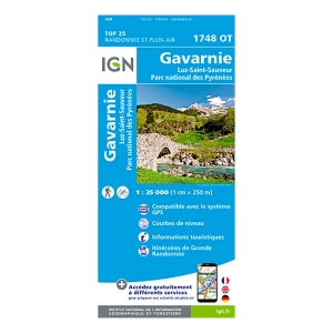 Cap Diffusion Top 25 - Gavarnie/Luz Saint-Sauveur / Parc national des Pyrénées Blauw