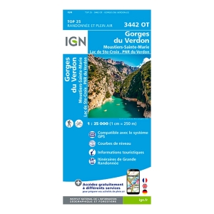 Cap Diffusion Top 25 - Gorges du Verdon / Moustiers-Sainte-Marie / Lac de Sainte-C Blue