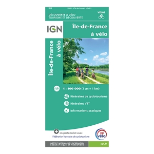 Cap Diffusion L Ile de France à vélo Mixte Vert