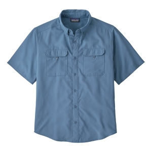 Patagonia Self Guided Hike Shirt Hombre Azul