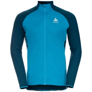 Odlo Zeroweight Warm Hybrid Jacket Mann Blau