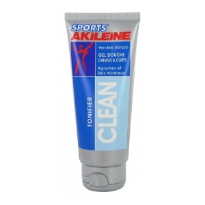 Akileine CLEAN - Gel douche cheveux et corps 100 ml Gemischt Blau