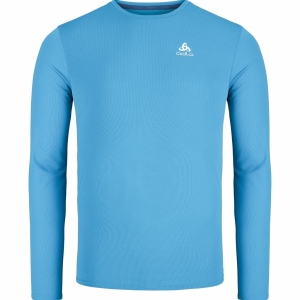 Odlo T-Shirt Manches Longues Zeroweight Chill-Tech Men Sky Blue