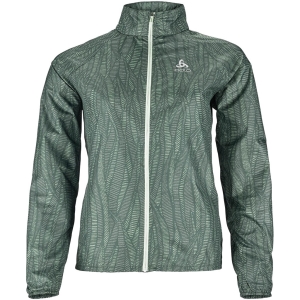 Odlo Veste Zeroweight Print Feminino Verde