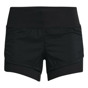 Under Armour Rush Stamina 2In1 Short Vrouw Zwart