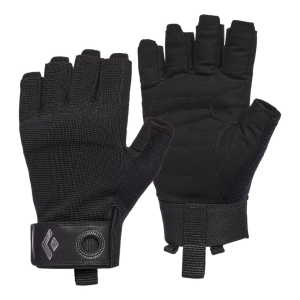 Black Diamond Crag Half-Finger Gloves Homme Noir