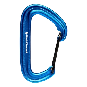 Black Diamond Litewire Carabiner Blue