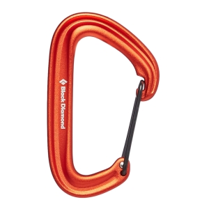 Black Diamond Litewire Carabiner Oranje