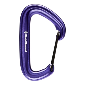 Black Diamond Litewire Carabiner Viola