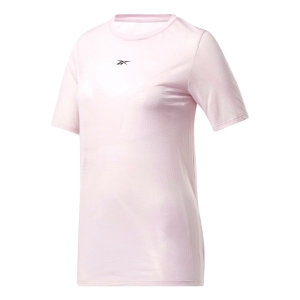 Reebok T-Shirt Burnout T-Shirt Feminino Cor-de-rosa