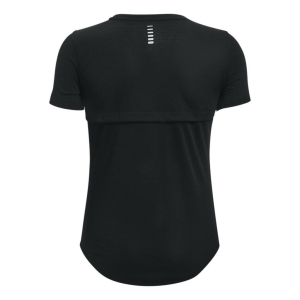 Under armour Streaker Short Sleeve Femme Noir