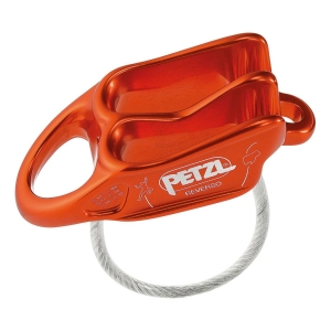 Petzl Assureur Reverso Mixto Rojo