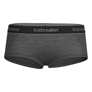 Icebreaker Sprite Hot Pants Feminino Cinzento