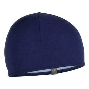 Icebreaker Pocket Hat Bleu marine