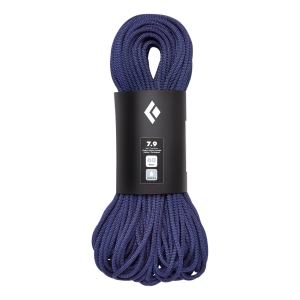 Black Diamond 7.9 Rope - Dry (60m) Bleu