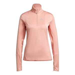 Adidas Own The Run 1/2 Zip Vrouw Roze