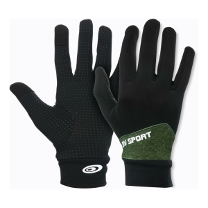 Bv sport Gants Light Run Mix Gemischt Schwarz