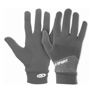 Bv sport Gants Light Run Mix Mixte Noir