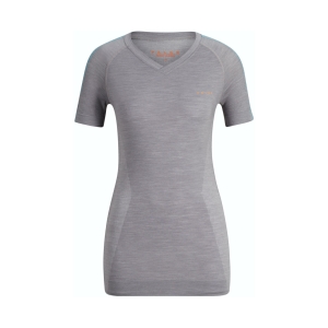 Falke T-shirt Wool-Tech Light Feminino Cinzento claro
