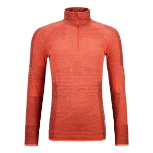 Ortovox 230 Competition Zip Neck Vrouw Koraal