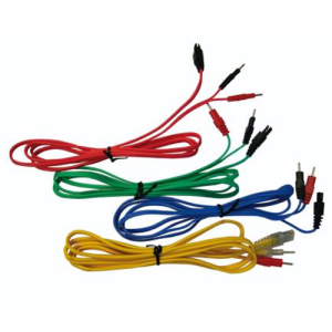 Compex Jeu de 4 cables pour Energy Mixte Rouge