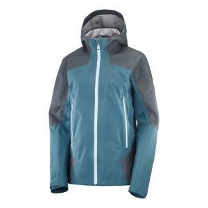 Salomon Outline Gore-Tex Hybrid Jacket Femenino Azul