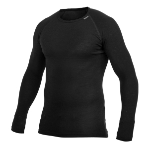 Woolpower Crewneck Lite Mann Schwarz