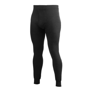 Woolpower Long Johns With Fly 200 Hombre Negro