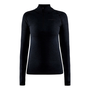 Craft Core Dry Active Comfort Half Zip Frau Schwarz