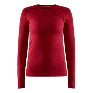 Craft Core Dry Active Comfort Long Sleeve Femme Bordeaux