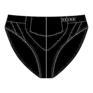 Falke Warm Brief Man Black