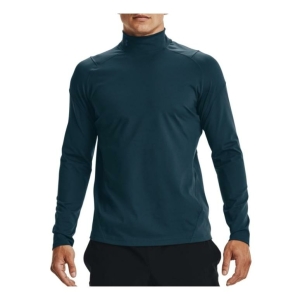 Under armour CG Rush Seamless Mock Homme Bleu denim