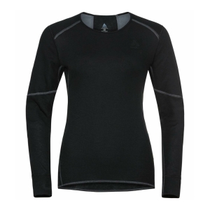 Odlo Active Warm Eco 2-Pack Base Layer Top Crew Neck Long Sleeve Femenino Negro