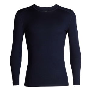 Icebreaker 260 Tech Long Sleeve Crewe Uomo Blu notte