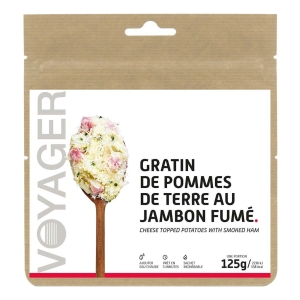 Voyager Gratin de Pommes de Terre au Jambon Fumé 125G 