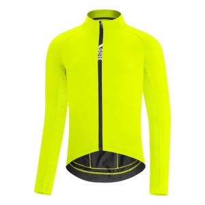 Gore Wear Maillot C5 Thermo Jersey Neon Yellow/Citrus Green Homme Jaune fluo