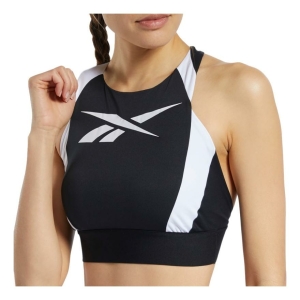 Reebok Wor Mesh Bralette Vrouw Zwart