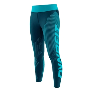 Dynafit Ultra Graphic Long Tight Vrouw Blauw