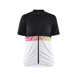 Craft CORE ENDUR JERSEY W BLACK/WHIT Vrouw Zwart