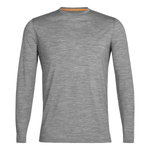 Icebreaker Sphere II Long Sleeve Tee Homme Gris