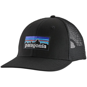 Patagonia P-6 Logo Trucker Hat Homme Noir